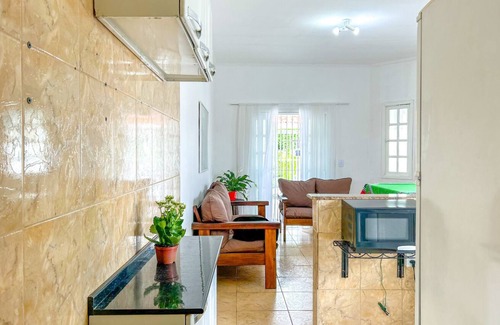 Cibratel II Ski Chalet | Ótima casa com WiFi próximo a praia em Itanhaém/SP