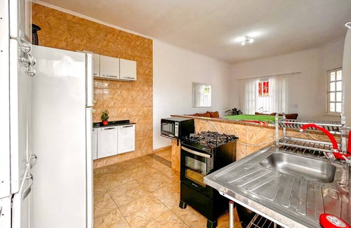 Cibratel II Ski Chalet | Ótima casa com WiFi próximo a praia em Itanhaém/SP