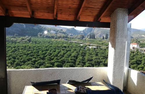 Melissopetra Cottage | Βίλα Φανης .nΗ απόλυτη ηρεμία. Απεριόριστη θέα θάλασσα βουνό.