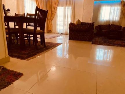 6th of October City Apartment | شقه مفروشه فاخره بكمبوند فيلات حدائق الفردوس امام دريم لاند Luxurious well furnished apartment in Alfardos villas compound over looking a nice garden in front of Dreamland