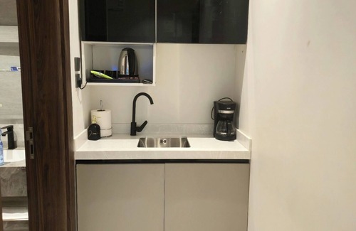 Buraydah Apartment | فايان استديو مودرن بسرير مزدوج وصالة ودخول ذكي في المنطقة الحية في شمال بريدة