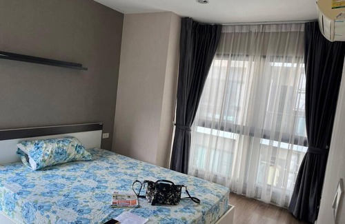 Nonthaburi Apartment | คอนโดฮอลล์มาร์ค ห้องมุม วิวสระว่ายน้ำ ใจกลางเมือง