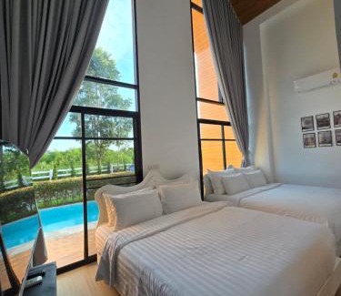 Pong Ta Long Villa | บ้านพูลวิลล่าเขาใหญ่ The Overflow