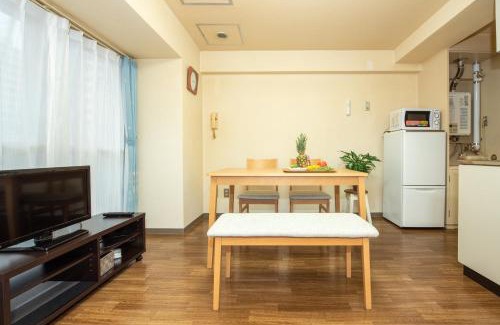 Chuo-ku Apartment | 直前半額プライベート個室トイレバスタブ付民泊札幌市中心部でシンプルな滞在h205#13