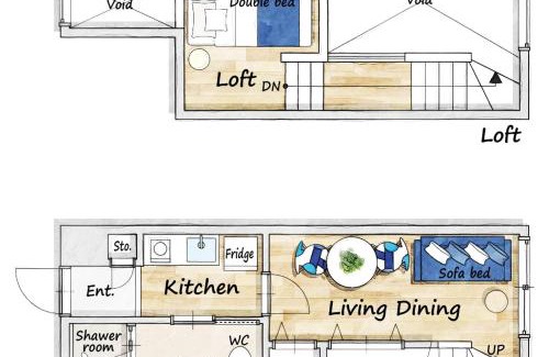 Tsurumi Apartment | 鶴見 House 105