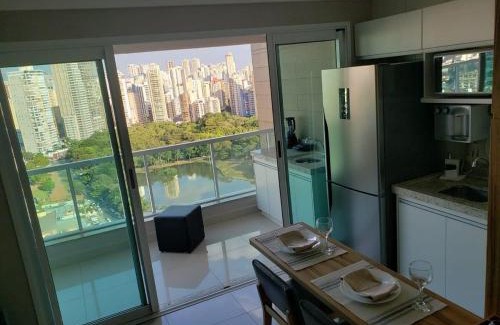 Setor Bueno Apartment | 01 Qt.| 2 Hosp. | Linda Vista | Goiânia Shopping