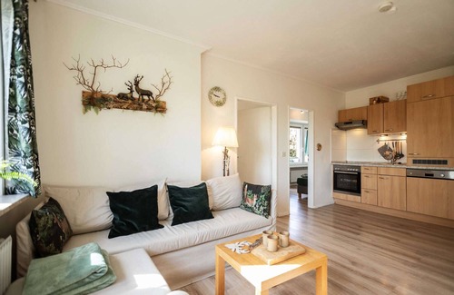 Krummsee Apartment | 09 Waldleben with a view into the Forest