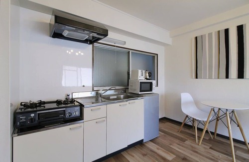 Minami Ward Apartment | 1 Bedrm Apt 5mins from Hiroshima Sta 5ppl (302)