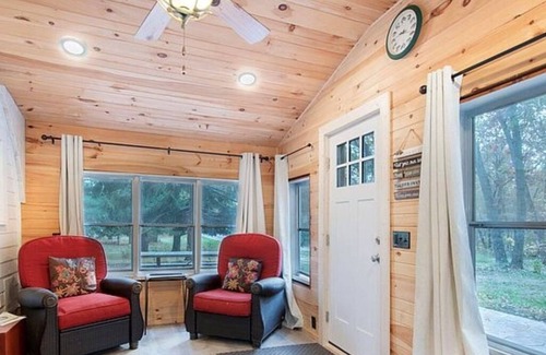 Newaygo Cabin | 1-bedroom cabin near Huron-Manistee National Forest