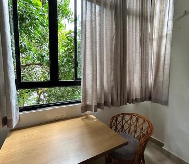 North Nada Apartment | 1 BHK Fully Furnished - Soorya Madhavam Apartments - Flat No - C2 - Guruvayur, - 150m to North Nada - Family only