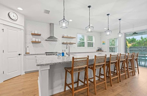 Vilano Beach House | 1 Block to Beach! Heated Pool, Near Historic Dist.