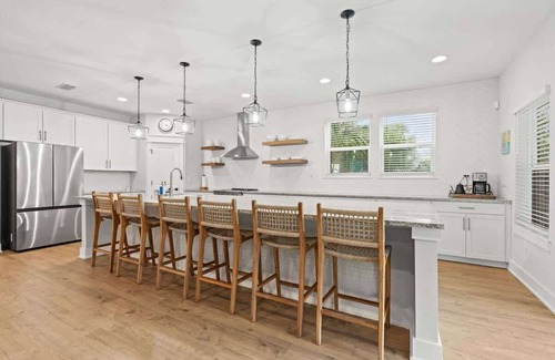 Vilano Beach House | 1 Block to Beach! Heated Pool, Near Historic Dist.