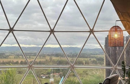 Ruakaka RV Rental | 1. Waipū luxury eco glamping in offgrid geodesic dome