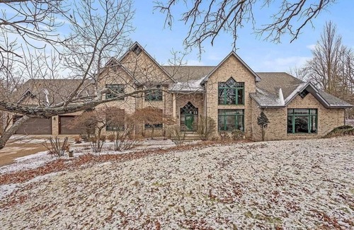Burlington House | 10,000 Sq. Ft. Home on 15 hunting acres with an in-door pool and sauna