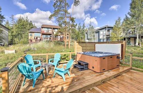 Wildernest House | 10 Mi to Keystone Resort Cabin with Private Hot Tub