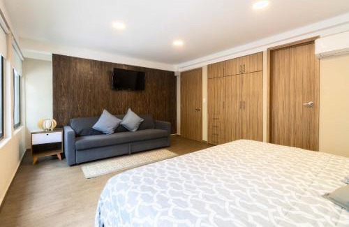 Historic Center Apartment | 102 Centro 2Bdrm 2bath apt AC Rooftop