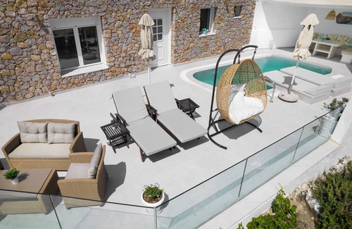 Vourvoulos Villa | 102. Premium Villa, Private Pool, Aegean Sea View