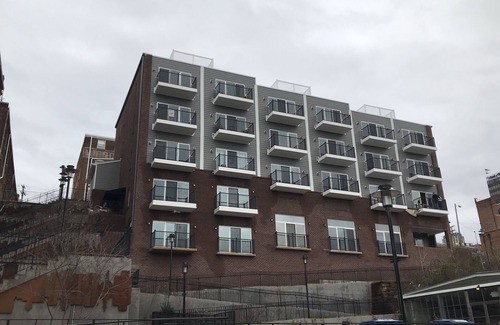 Central Business District Apartment | 11th St Loft with River & Main Attraction Views