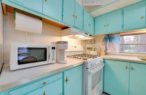 Kalkaska House | 12 Mi to Skiing: Manistee Lake Cottage w/Fire Pit