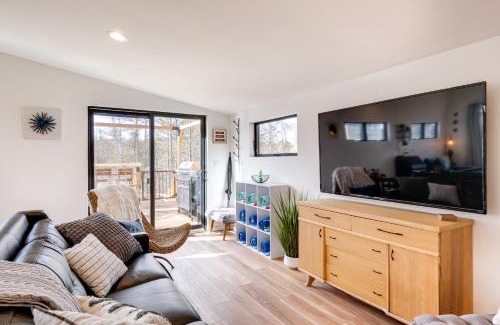 Bellaire House | 13 Mi to Skiing! Clam Lake Home with Dock Access