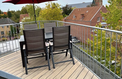 Lingen Apartment | 140 sqm penthouse apartment for up to 6 people with roof terrace in the city center