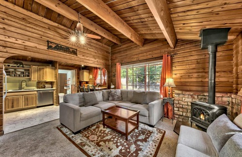 Tahoe Paradise Cabin | 1577A Pet and Kid Friendly, large fenced yard, come play in the mountains.