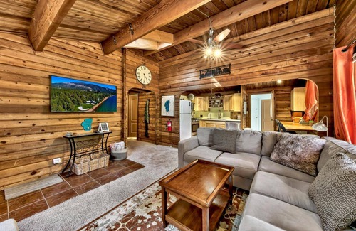 Tahoe Paradise Cabin | 1577A Pet and Kid Friendly, large fenced yard, come play in the mountains.