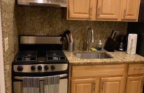 Industry Apartment | 1631 5B · Gorgeous 2bed Apt.- 20 min to NYC/Parking Avail.