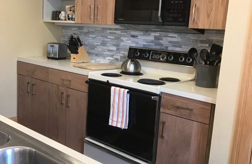 Harbor Springs Apartment | 180' Views of the bluff, Main Street, and a bit of the Harbor!