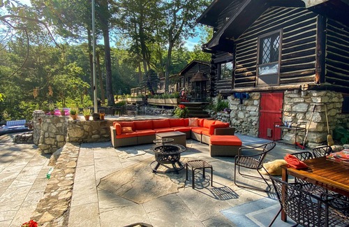 Wallkill Cabin | 1890's Log Cabin ~ 230 Acre Private Reserve ~ 150’ Waterfall ~ Hiking Trails