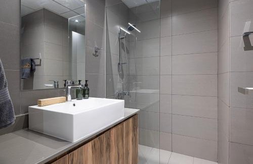 Sharjah Apartment | 1BR The Sandstone Apartment by Blue Cloud Holidays