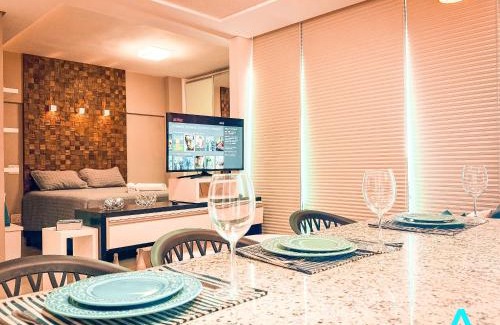 Goiania Apartment | 1Q Luxo | Jardim Goiás | 900m Shopping Flamboyant | Piscina & Academia | Portaria 24h | Cozinha Completa | Garagem