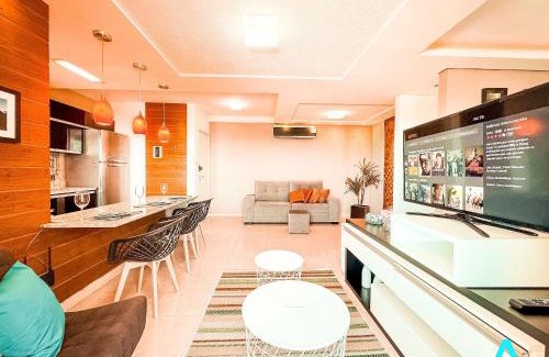 Goiania Apartment | 1Q Luxo | Jardim Goiás | 900m Shopping Flamboyant | Piscina & Academia | Portaria 24h | Cozinha Completa | Garagem