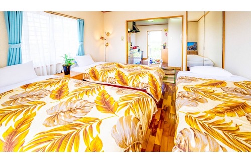 Tokeshi Hotel | 1st and 2nd floors Triple Westernstyle room with induction kitchen Room only/Nakagami-gun Okinawa