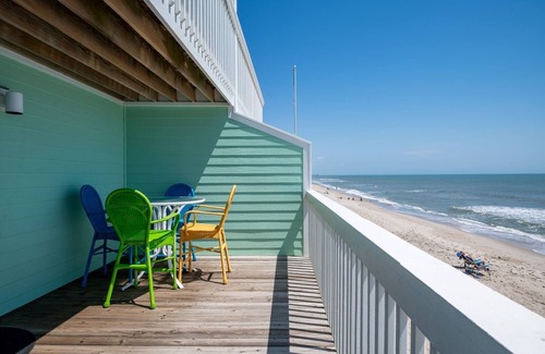 Kure Beach Condo | 1st Floor Townhouse - Oceanfront with Pools