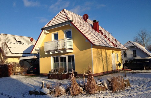 Verchen House | 1st location on the beach of Lake Kummerow, a pleasure not only in summer