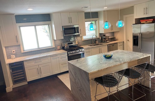 Dallas House | 2-2 Mid Century Modern Home with huge pool, home theatre and tons of amenities