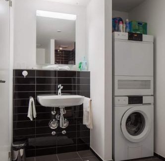 Sankt Alban Apartment | 2,5 Zi Design Loft Wohnung mit Gartensitzplatz