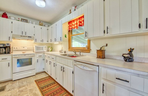 Maggie Valley Cottage | 2 Bed 2 Bath Close to Town Spectacular Views Paved Covered Parking WIFI