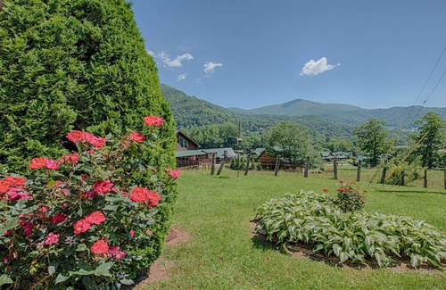 Maggie Valley Cottage | 2 Bed 2 Bath Close to Town Spectacular Views Paved Covered Parking WIFI