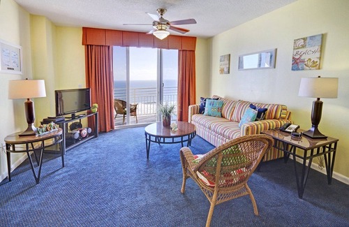 Daytona Beach Condo | 2 BED OCEAN FRONT CONDO WYNDHAM OCEAN WALK 4/9-4/13, CHEER WEEK WED-SUN SLEEP 8