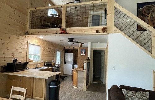 Long Lake Cabin | 2 bedroom, 1.5 bath with bunk beds in loft