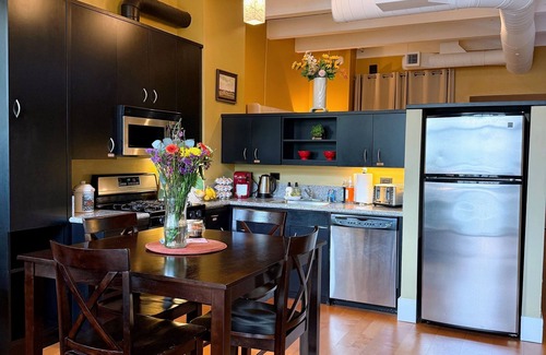 The Villas Condo | 2-Bedroom, 2-Story Santana Row Loft with Stunning Views