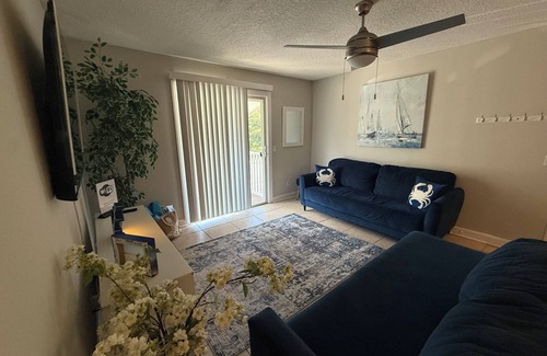North Beach Apartment | 2-bedroom apartment in delightful Jacksonville with AC, fitness room, WiFi