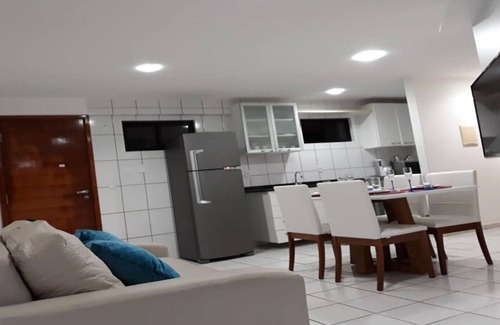 Ponta Negra Apartment | 2-bedroom apartment in a 4-star hotel with sea views.