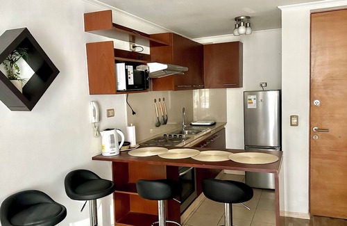 Downtown Santiago Apartment | 2-bedroom apartment in beautiful Santiago with WiFi, Carmen 616