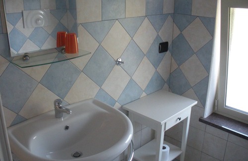 Zambrone Apartment | 2 Bedroom Apartment, living room /kitchen near the sea
