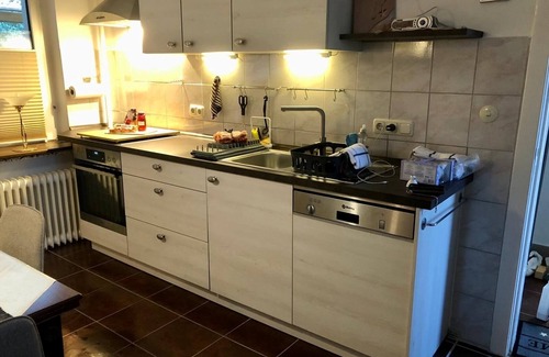 Steinbeck an der Luhe House | 2 bedroom bungalow with kitchen, dining and living room with garden & terrace