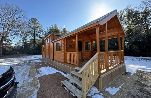 Warrens Cabin | 2-bedroom cabin in Warrens with AC. Access to ATV and snowmobile trails.