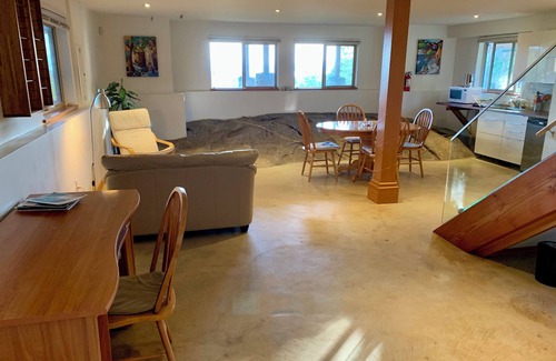 Halfmoon Bay House | 2-bedroom Ocean View, Open Layout Suite with Exposed Bedrock